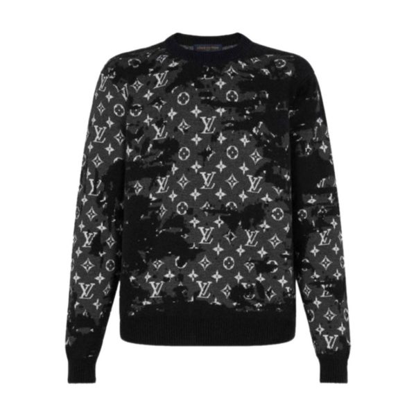 Louis Vuitton Distressed Monogram Sweater – SLV059