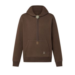 Louis Vuitton Embellished Cotton Hoodie – SLV039