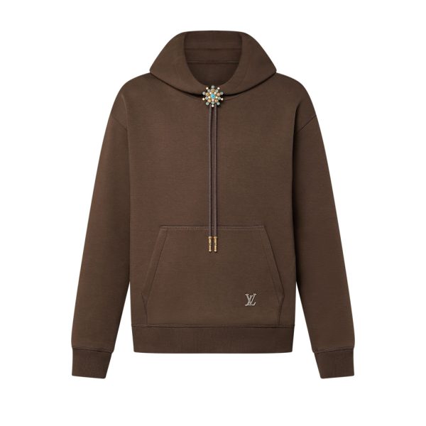 Louis Vuitton Embellished Cotton Hoodie – SLV039