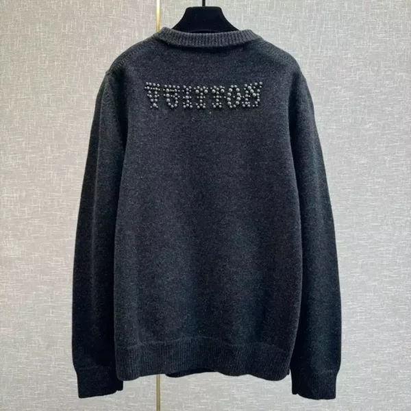 Louis Vuitton Embellished Long-Sleeved Merino Wool Crewneck – SLV031 - Image 3