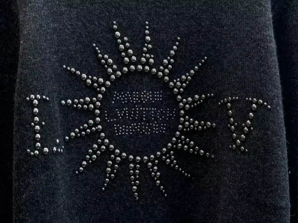 Louis Vuitton Embellished Long-Sleeved Merino Wool Crewneck – SLV031 - Image 8