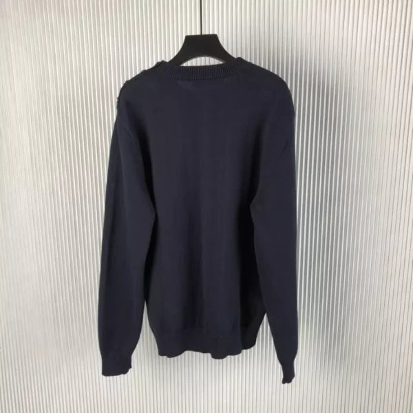 Louis Vuitton Embroidered Cotton-Blend Crewneck – SLV053 - Image 3