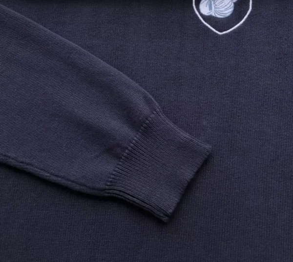 Louis Vuitton Embroidered Cotton-Blend Crewneck – SLV053 - Image 7