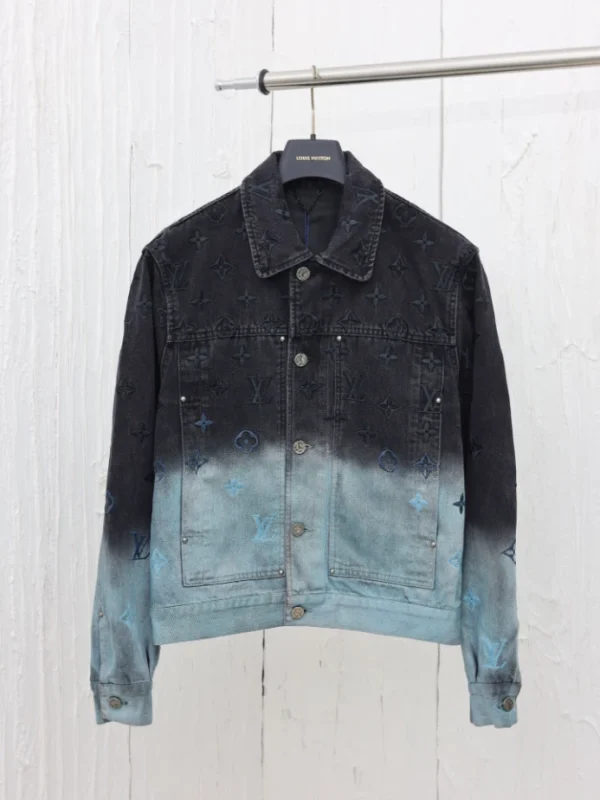 Louis Vuitton Embroidered Denim Blouson Jacket – LC008