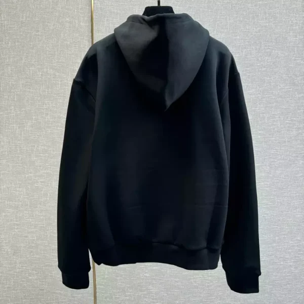 Louis Vuitton Embroidered Jersey Zip Through Hoodie – SLV055 - Image 3