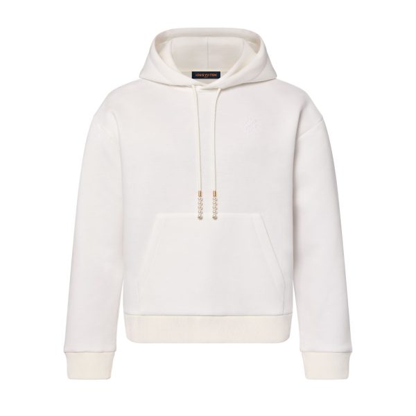 Louis Vuitton Embroidered Jersey Zip Through Hoodie – SLV056