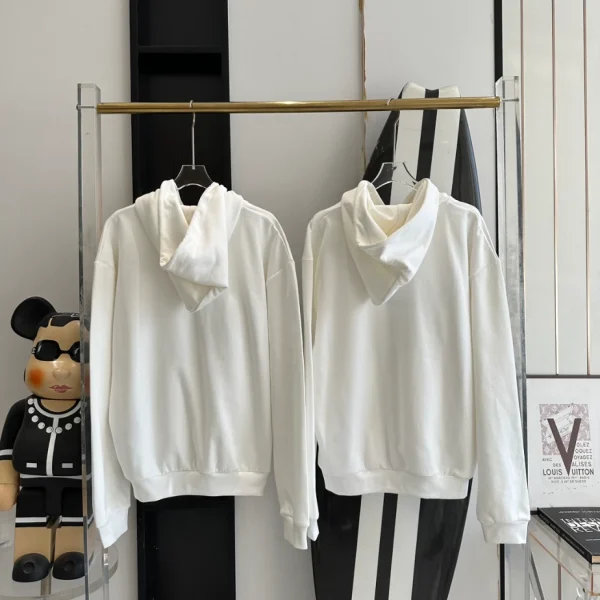 Louis Vuitton Embroidered Jersey Zip Through Hoodie – SLV056 - Image 3