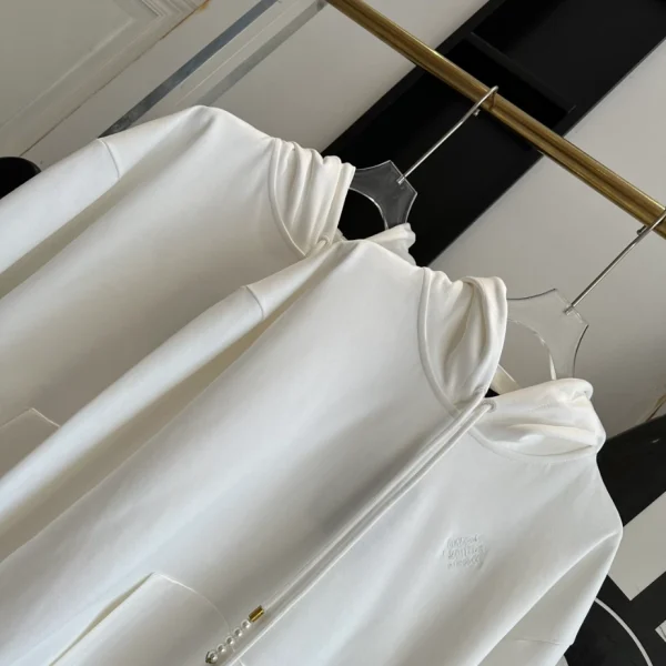 Louis Vuitton Embroidered Jersey Zip Through Hoodie – SLV056 - Image 6