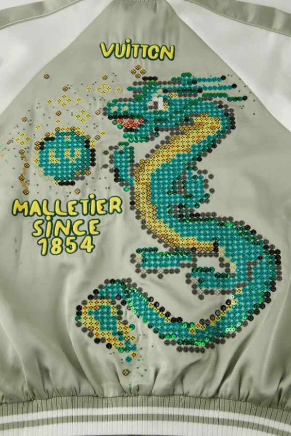 Louis Vuitton Embroidered Souvenir Jacket – LC026 - Image 6
