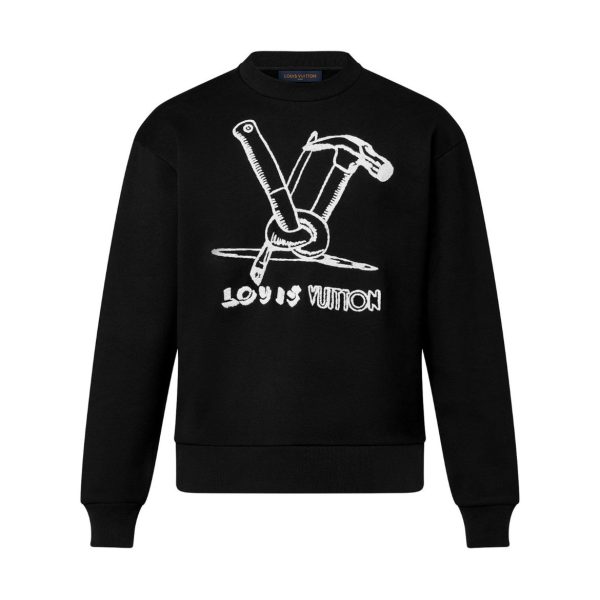 Louis Vuitton Embroidered Sweatshirt  – SLV043