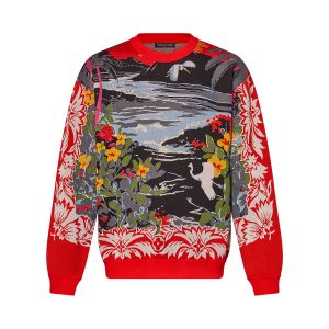 Louis Vuitton Jacquard Cotton Pullover – SLV048