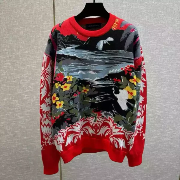 Louis Vuitton Jacquard Cotton Pullover – SLV048 - Image 2