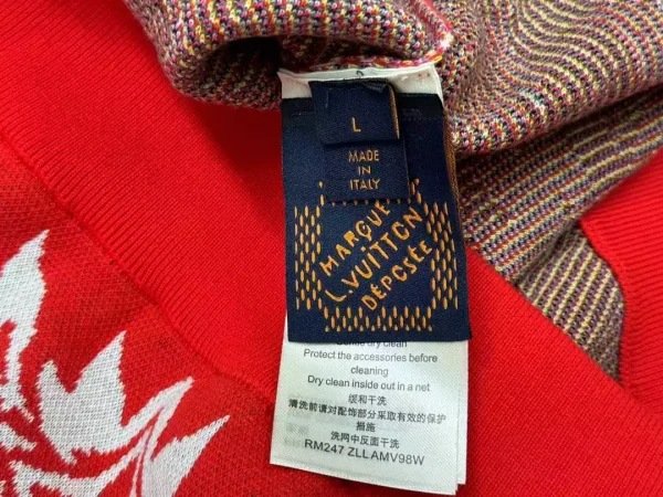 Louis Vuitton Jacquard Cotton Pullover – SLV048 - Image 8