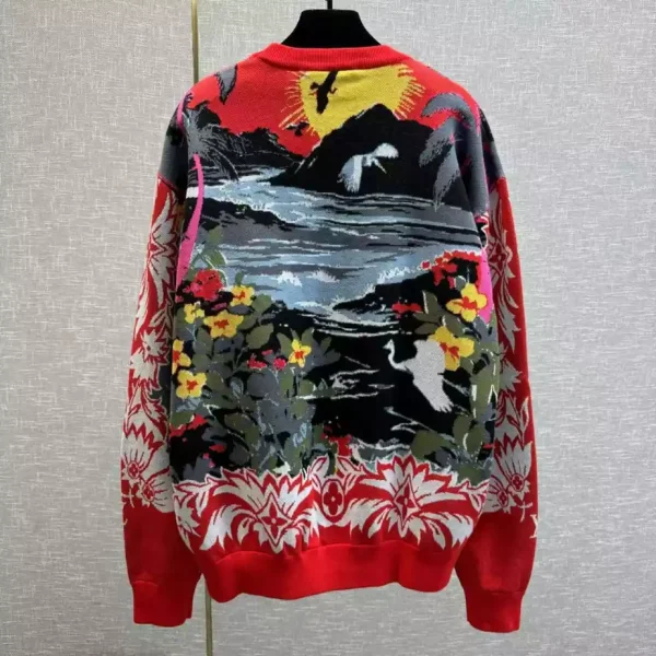 Louis Vuitton Jacquard Cotton Pullover – SLV048 - Image 3