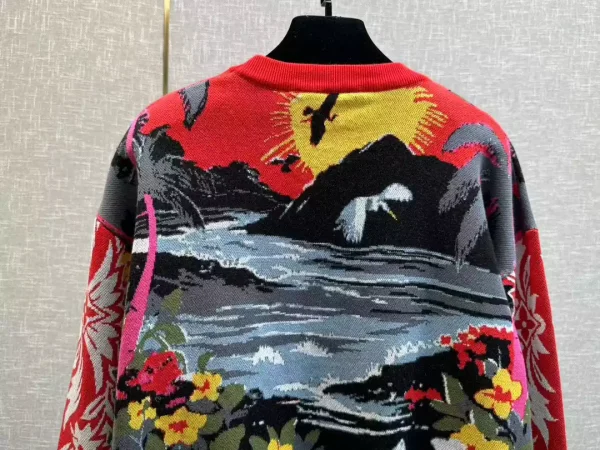 Louis Vuitton Jacquard Cotton Pullover – SLV048 - Image 9