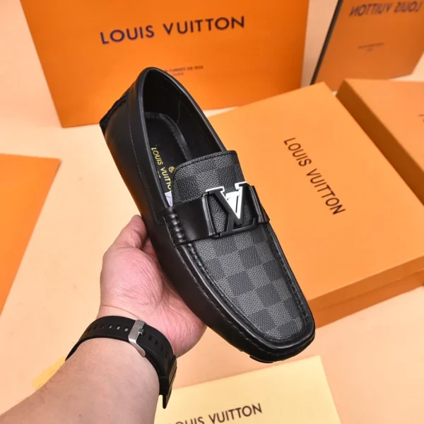 Louis Vuitton Loafers – LLV86 - Image 3