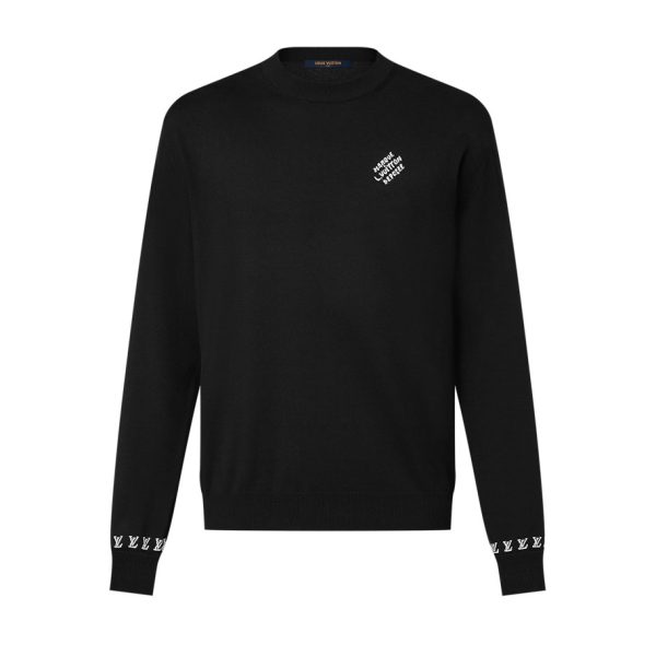 Louis Vuitton Long-Sleeved Cotton Crewneck – SLV036