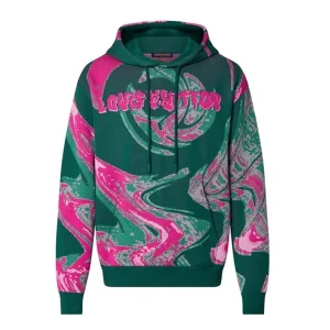 Louis Vuitton Long Sleeves Cotton Logo Hoodie – SLV057
