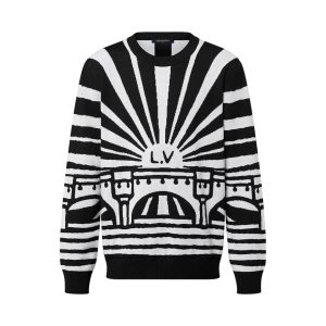Louis Vuitton Merino Wool Jacquard Pullover – SLV047