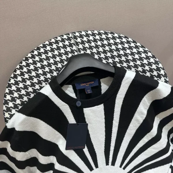 Louis Vuitton Merino Wool Jacquard Pullover – SLV047 - Image 7
