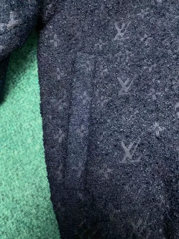 Louis Vuitton Monogram Wool Bouclette Zipped Blouson Jacket – LC016 - Image 5
