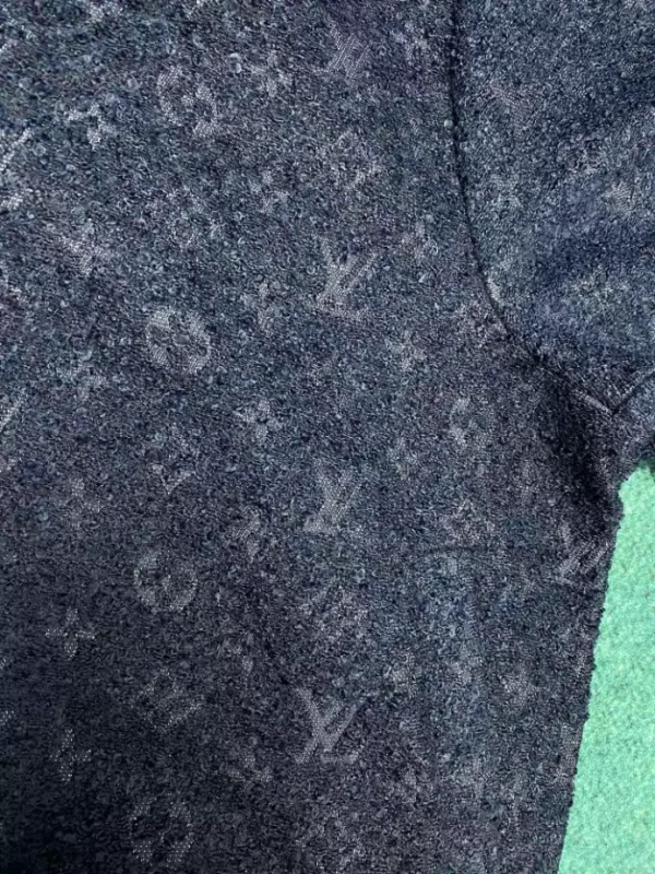 Louis Vuitton Monogram Wool Bouclette Zipped Blouson Jacket – LC016 - Image 7