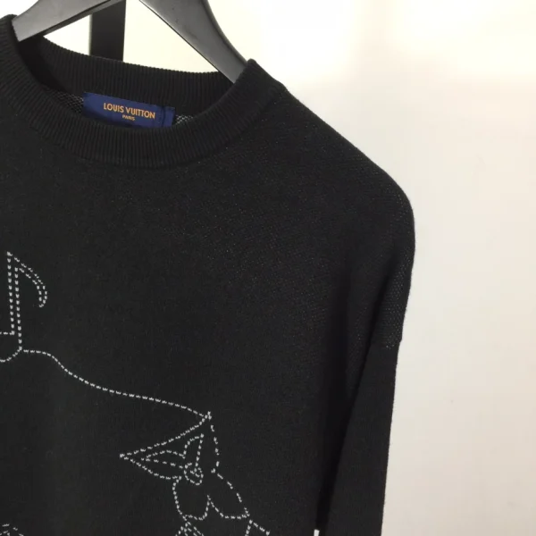 Louis Vuitton Music Line Embroidered Crewneck – SLV051 - Image 4
