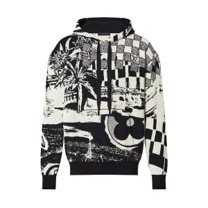 Louis Vuitton  Parisian Collage Jacquard Hoodie  – SLV042