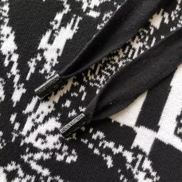 Louis Vuitton  Parisian Collage Jacquard Hoodie  – SLV042 - Image 9