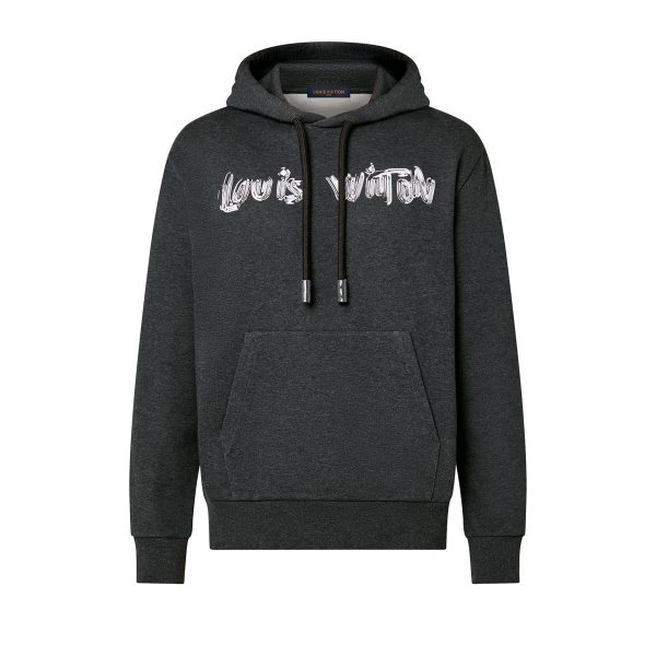 Louis Vuitton Printed Cotton Hoodie – SLV040