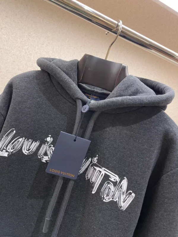Louis Vuitton Printed Cotton Hoodie – SLV040 - Image 7