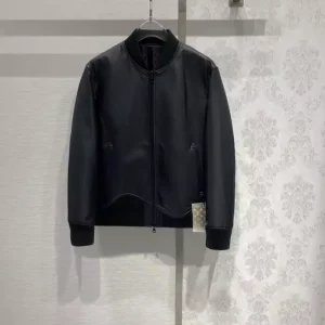 Louis Vuitton Reversible Leather Nylon Blouson Jacket – LC014