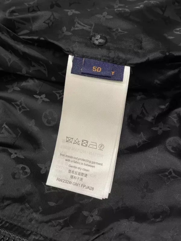 Louis Vuitton Reversible Leather Nylon Blouson Jacket – LC014 - Image 4