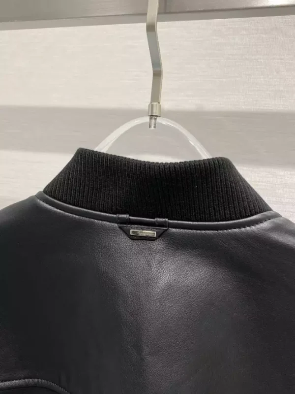 Louis Vuitton Reversible Leather Nylon Blouson Jacket – LC014 - Image 6