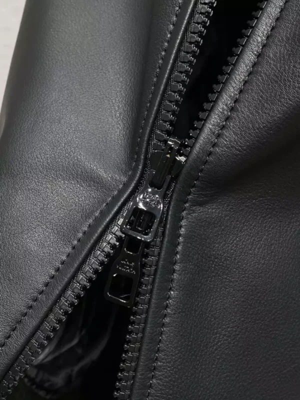 Louis Vuitton Reversible Leather Nylon Blouson Jacket – LC014 - Image 7