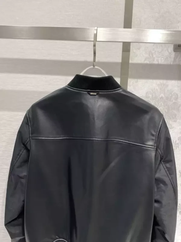 Louis Vuitton Reversible Leather Nylon Blouson Jacket – LC014 - Image 8