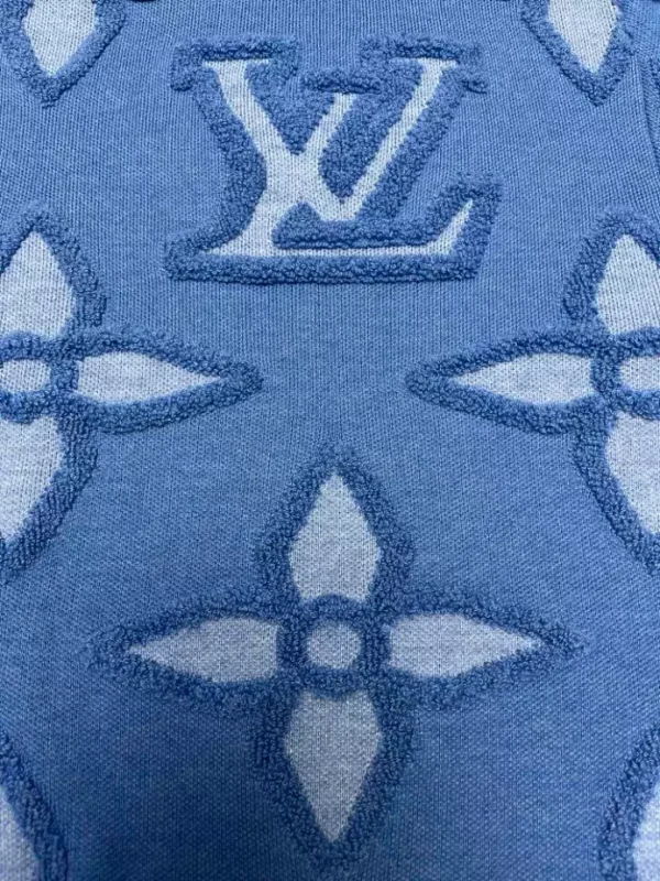 Louis Vuitton Textured Cotton Crewneck – SLV054 - Image 8