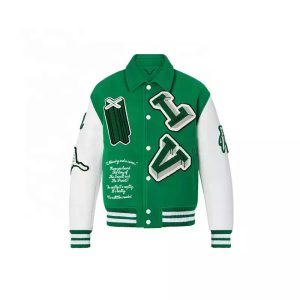 Louis Vuitton Varsity Leather Jacket – JL01