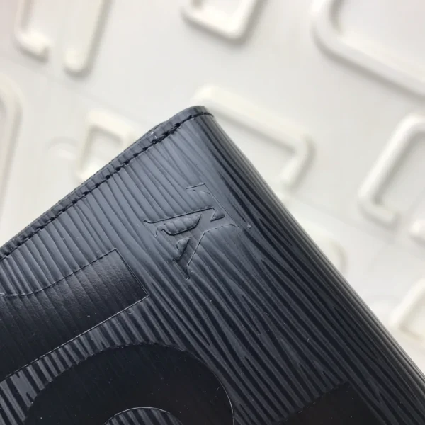 Louis Vuitton X Supreme Wallet Epi Black – WLM118 - Image 3