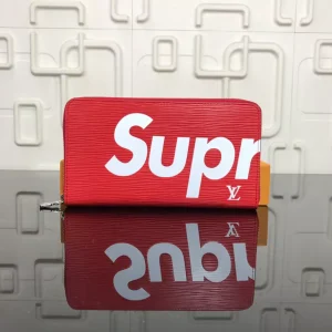 Louis Vuitton X Supreme Wallet Epi Red – WLM117
