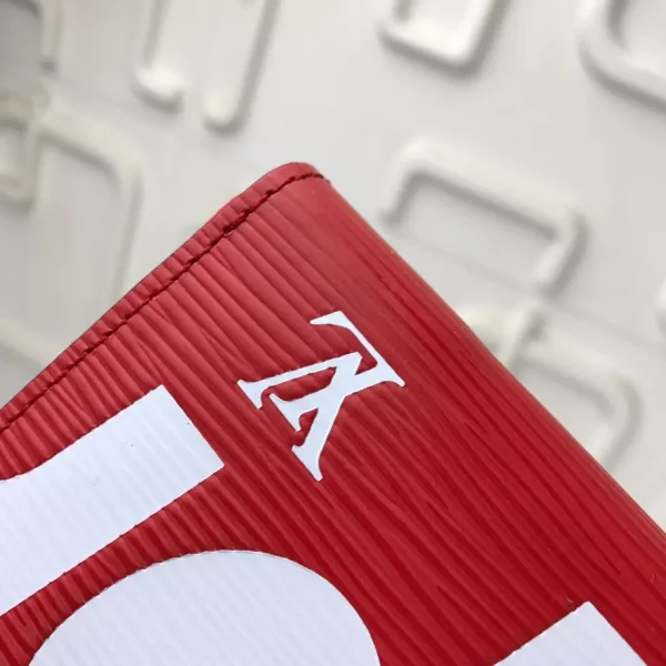 Louis Vuitton X Supreme Wallet Epi Red – WLM117 - Image 4