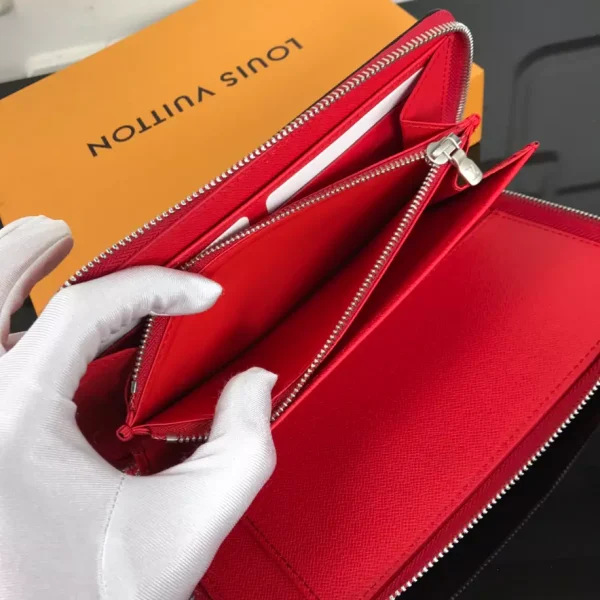 Louis Vuitton X Supreme Wallet Epi Red – WLM117 - Image 5