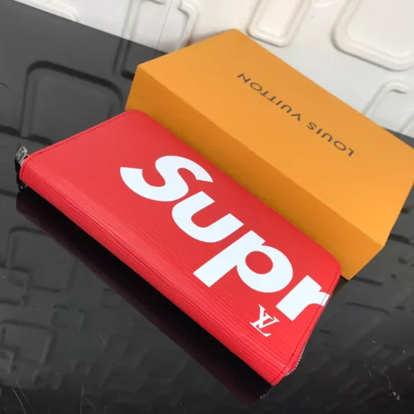 Louis Vuitton X Supreme Wallet Epi Red – WLM117 - Image 3