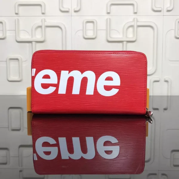 Louis Vuitton X Supreme Wallet Epi Red – WLM117 - Image 2