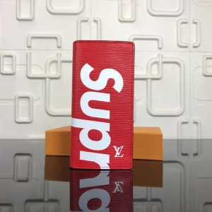 Louis Vuitton X Supreme Wallet Epi Red – WLM119