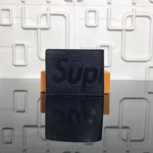 Louis Vuitton X Supreme Wallet Epi Slender Black – WLM120