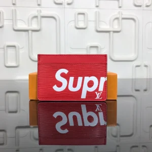 Louis Vuitton x Supreme Porte Carte Simple Epi Red – WLM121