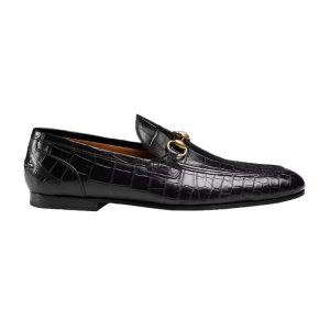 Men’s Gucci Jordaan Crocodile Loafer – LGC002