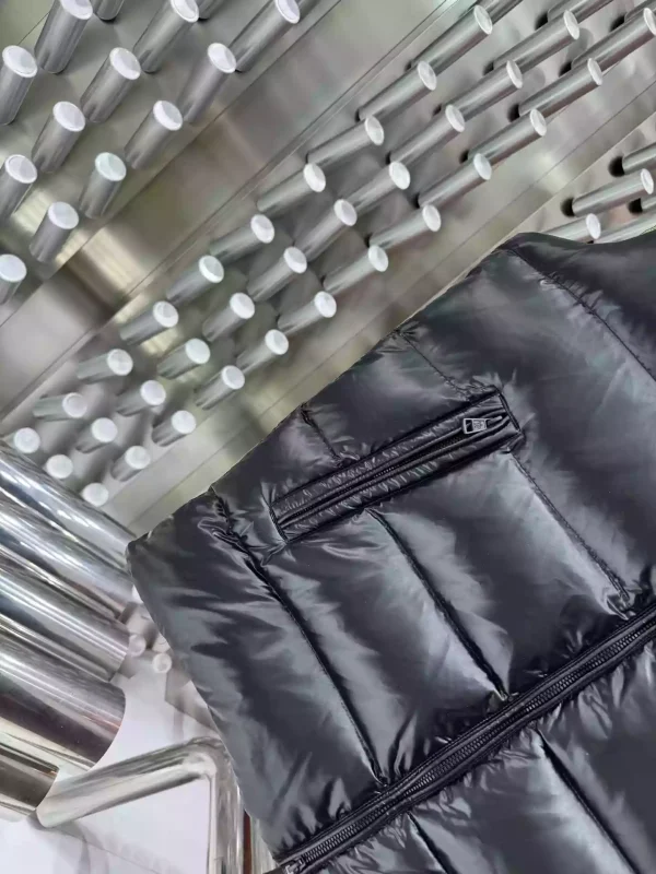 Moncler Parke Gilet Jacket in Black – MC120 - Image 5