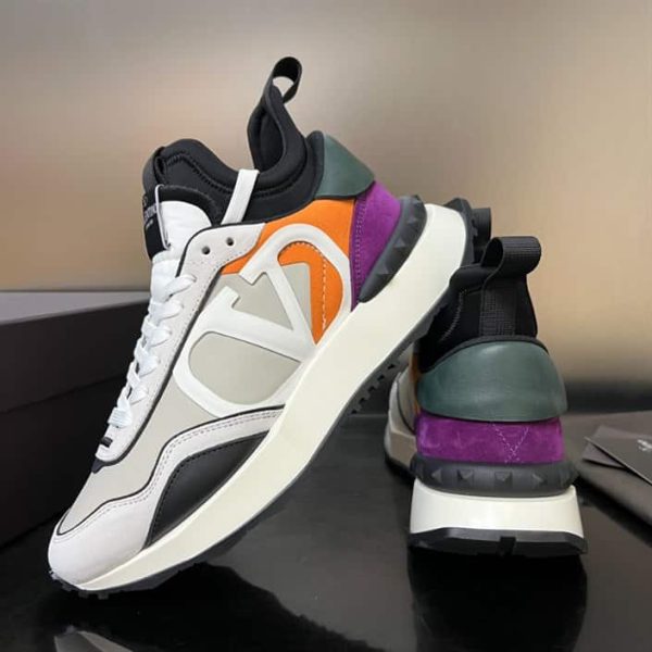 NETRUNNER FABRIC AND SUEDE SNEAKER – VLS011 - Image 4